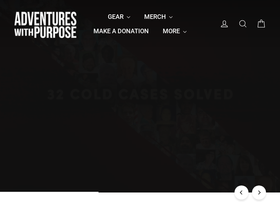 'adventureswithpurpose.com' screenshot