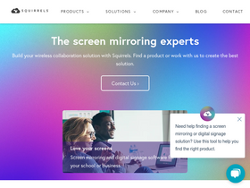 'airsquirrels.com' screenshot