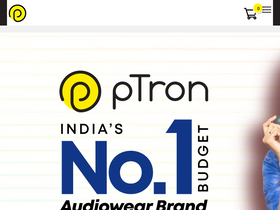 'ptron.in' screenshot