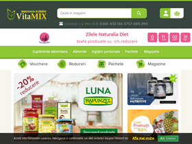 'vitamix.ro' screenshot