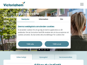 'victoriahem.se' screenshot