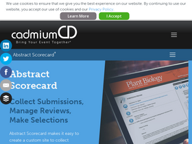 'abstractscorecard.com' screenshot