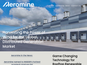 'aerominetechnologies.com' screenshot