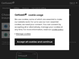 'confused.com' screenshot