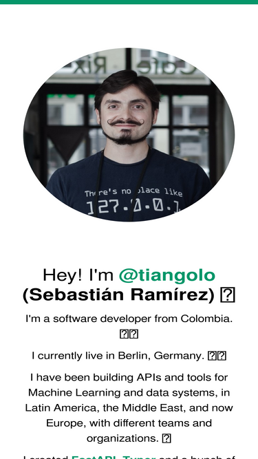 tiangolo.com