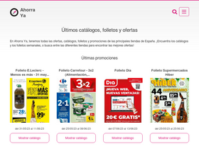 'ahorra-ya.es' screenshot