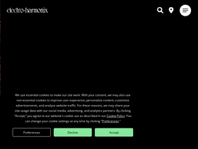 'ehx.com' screenshot