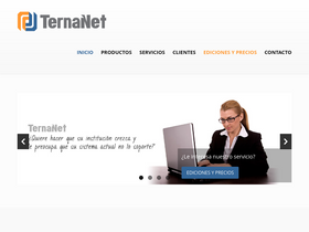 'terna.net' screenshot