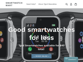 goodsmartwatches.com homepage screenshot