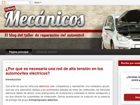 'blogmecanicos.com' screenshot