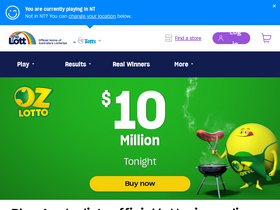 'thelott.com' screenshot