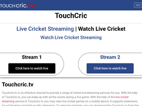 Touchcric online