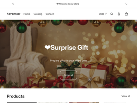 hevenstar website screenshot