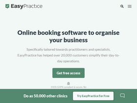 'easypractice.net' screenshot