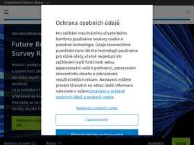 'wolterskluwer.cz' screenshot