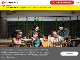 'supergas.com' screenshot