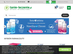 'tanie-leczenie.pl' screenshot