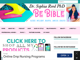 'sophie-sticatedmom.com' screenshot