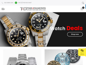 'time4diamonds.com' screenshot