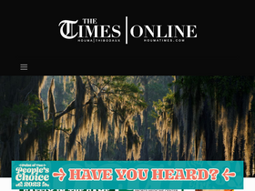 'houmatimes.com' screenshot