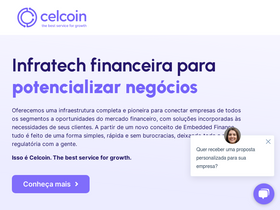 'celcoin.com.br' screenshot