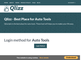'qlizz.com' screenshot