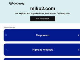 'miku2.com' screenshot