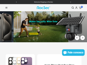 rocsec.com homepage screenshot