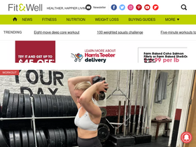 'fitandwell.com' screenshot