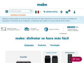 'mabeglobal.com' screenshot