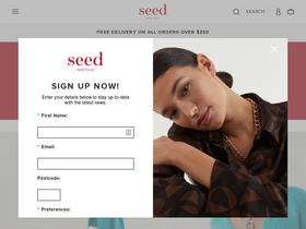 'seedheritage.com' screenshot