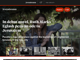 'jewishinsider.com' screenshot
