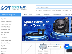 'deviceparts.com' screenshot