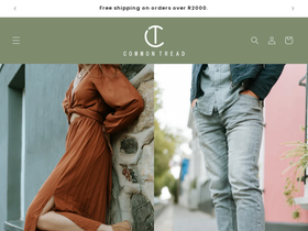 common-tread.com homepage screenshot
