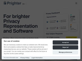 'prighter.com' screenshot