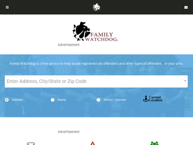 'familywatchdog.us' screenshot