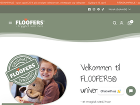 floofers.no homepage screenshot