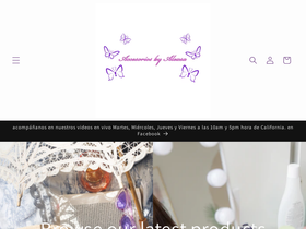 alexsabeauty.com homepage screenshot