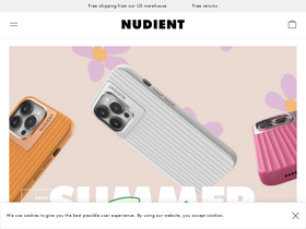 NUDIENT website screenshot