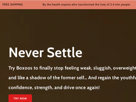 boxoos.com homepage screenshot