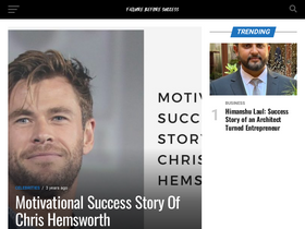 'failurebeforesuccess.com' screenshot
