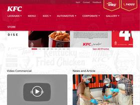 'kfcku.com' screenshot