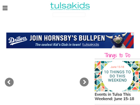 'tulsakids.com' screenshot