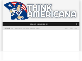 'thinkamericana.com' screenshot