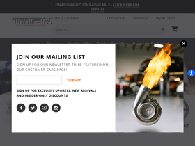'titanmotorsports.com' screenshot