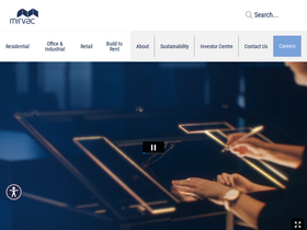 'mirvac.com' screenshot