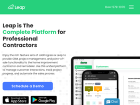 'leaptodigital.com' screenshot