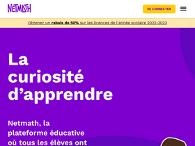 'netmath.ca' screenshot