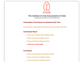 'eicmai.in' screenshot