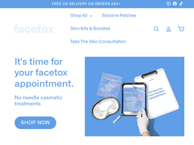 Nudieface homepage screenshot